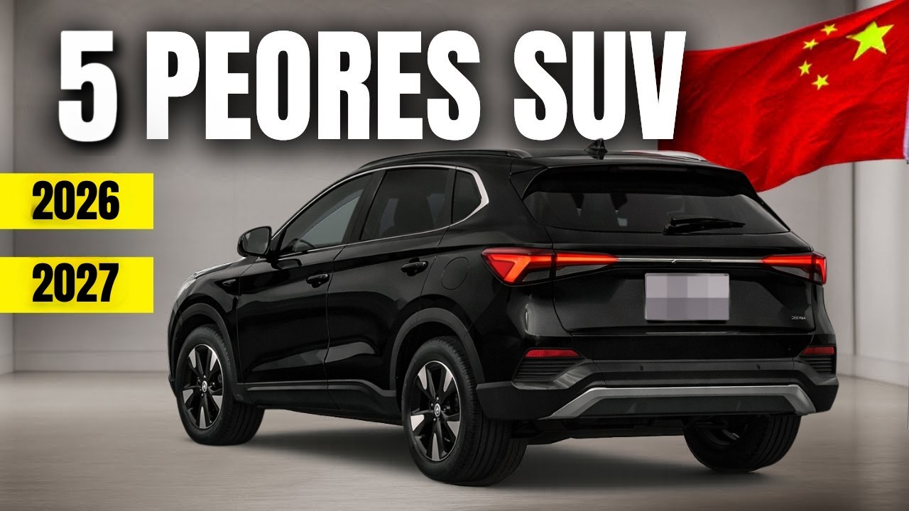 🚫 5 SUVs CHINAS a evitar y ✅ 5 que SI valen la pena COMPRAR en 2026