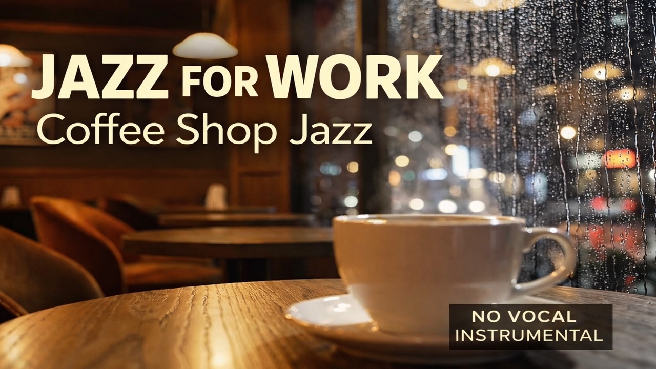 Coffee Shop Jazz for Work – No Vocal Instrumental