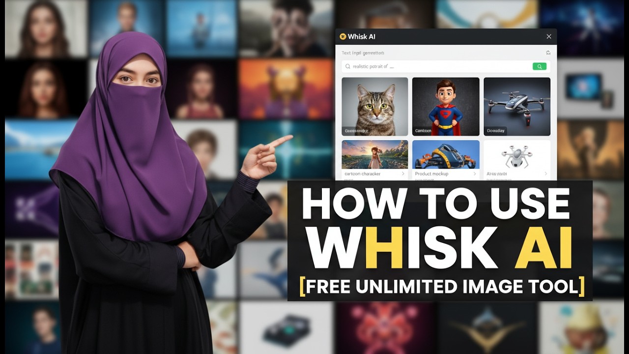 How to Use Whisk AI | Free Unlimited AI Image Tool (Step by Step) #wardanaseem #tutorial