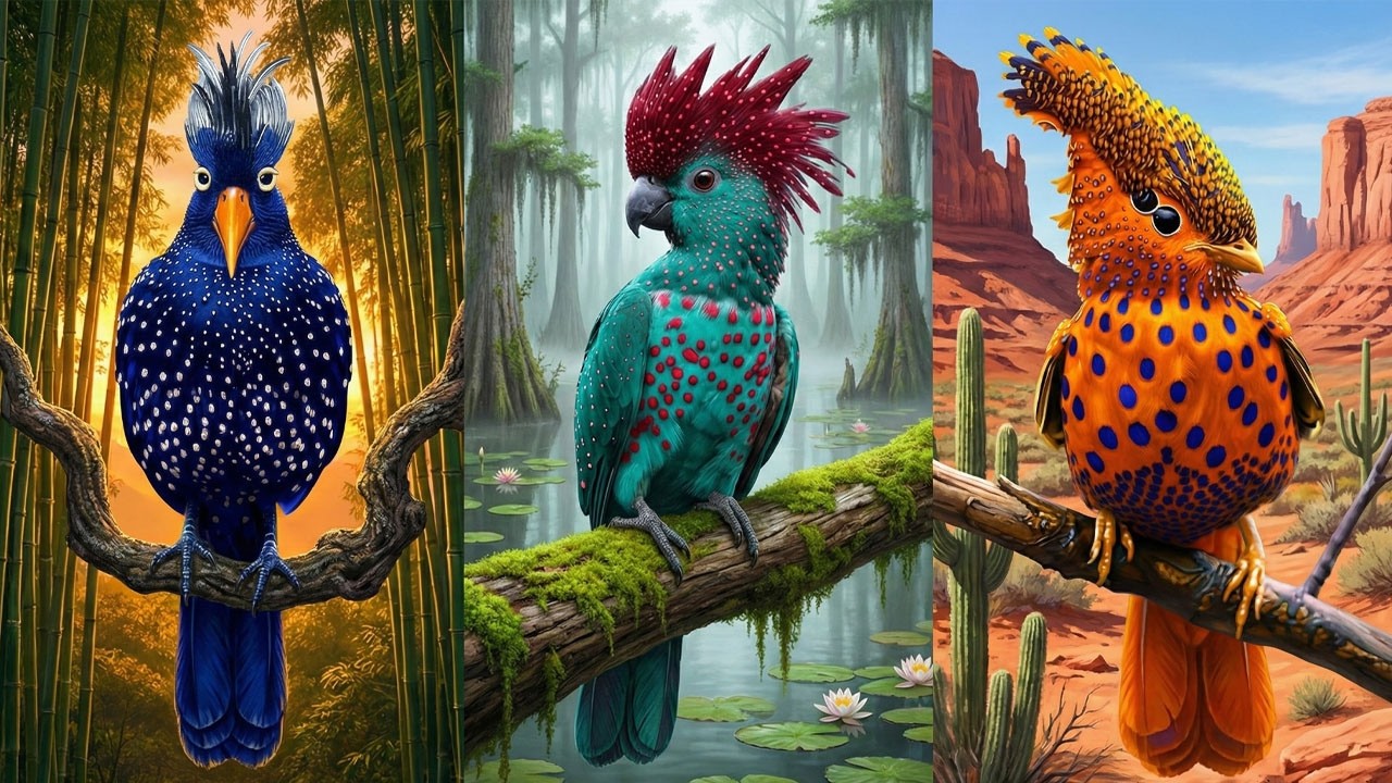 Rarezas del mundo aviar: Palomas ex&oacute;ticas que no sab&iacute;as que exist&iacute;an