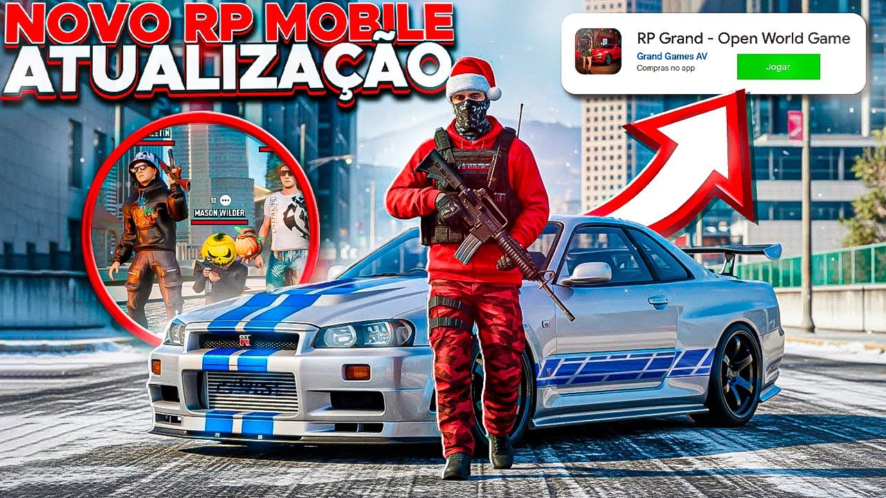 ATUALIZOU MELHOR RP PARA CELULAR (Android e IOS) RP GRAND MOBILE