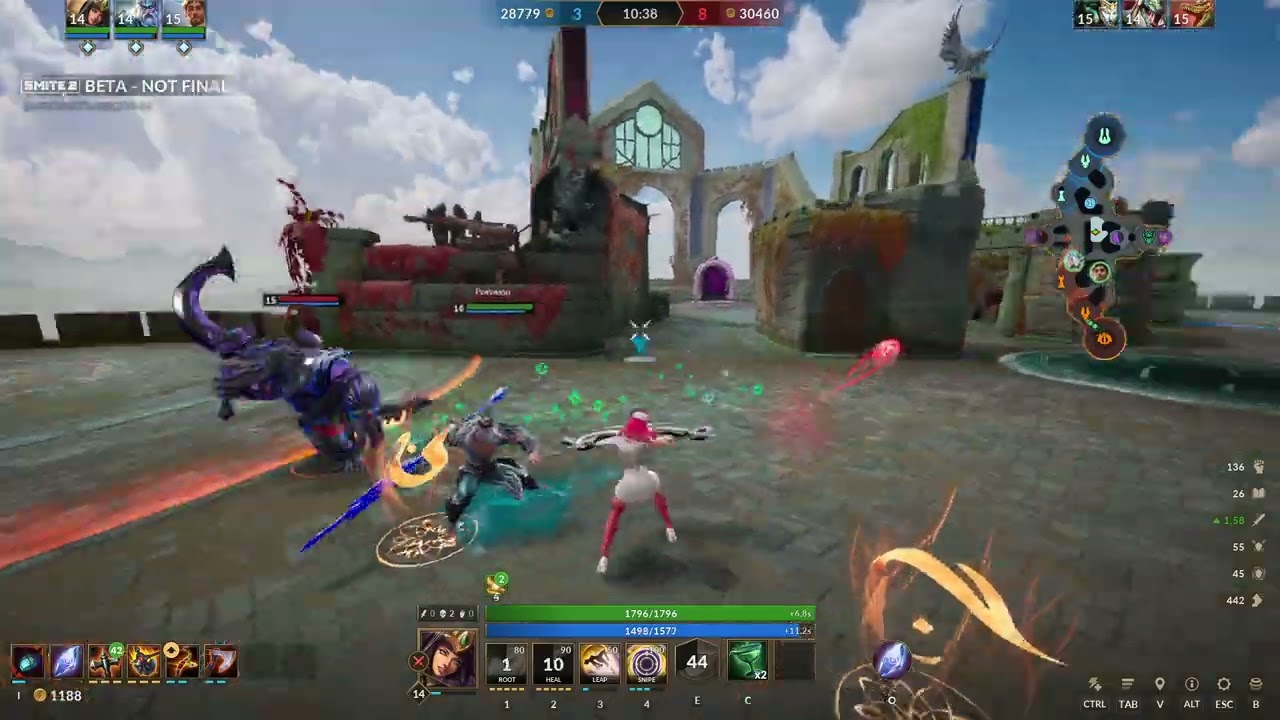 Nos carrea Aladin y backdoor al mas puro estilo rata -  - Smite 2 (Joust)