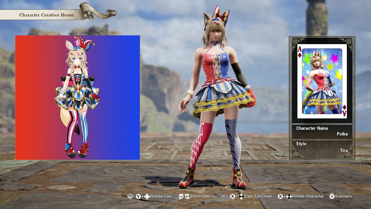 SoulCalibur 6; Omaru Polka custom character video guide by Zeno XC