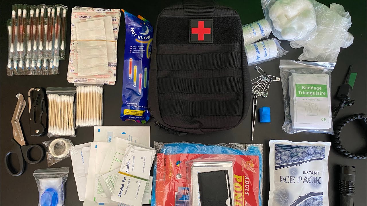 Unboxing bolsa médica militar (mercado libre)