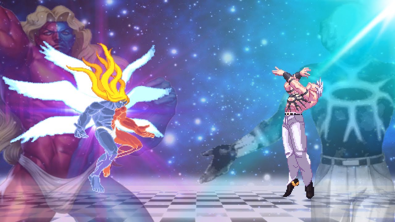 Gill vs Orochi ft. Alma Orochi l Street Fighter X The King of Fighters l Capcom X SNK