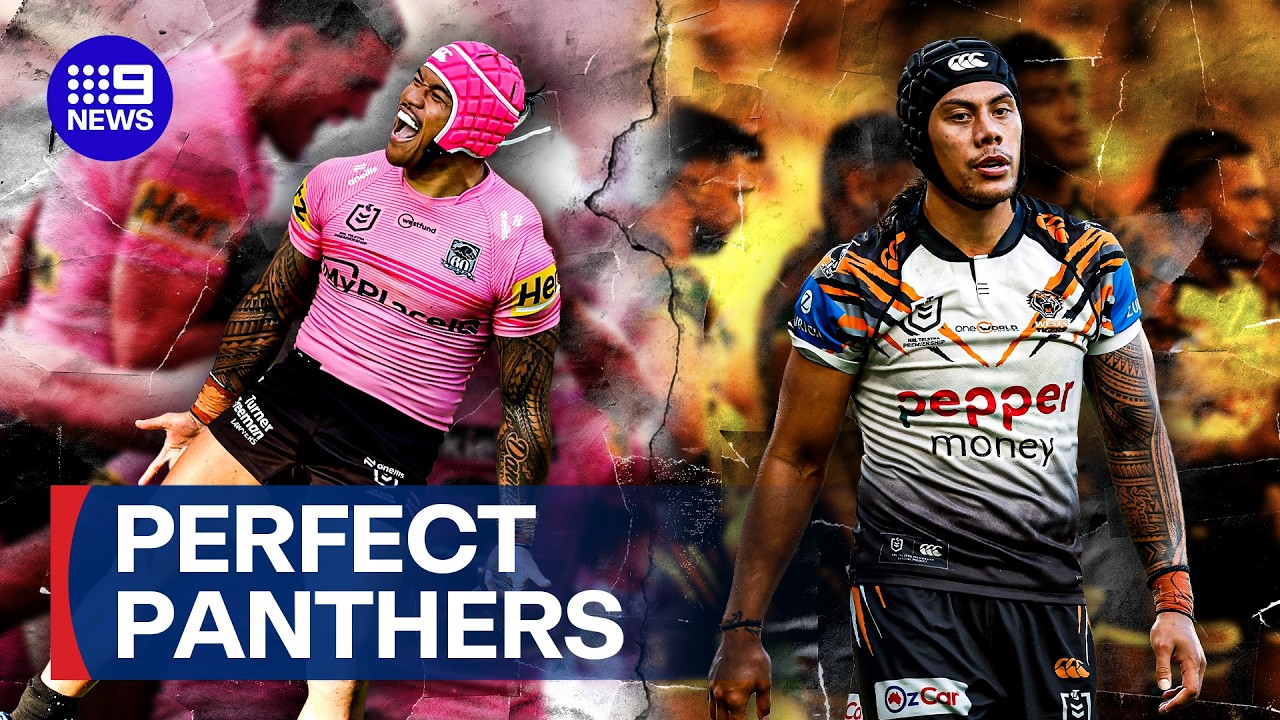 Panthers destroy the Tigers and record their biggest ever winning margin | 9 News Australia