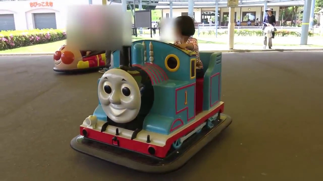 トーマスのバッテリーカーに乗ってみた