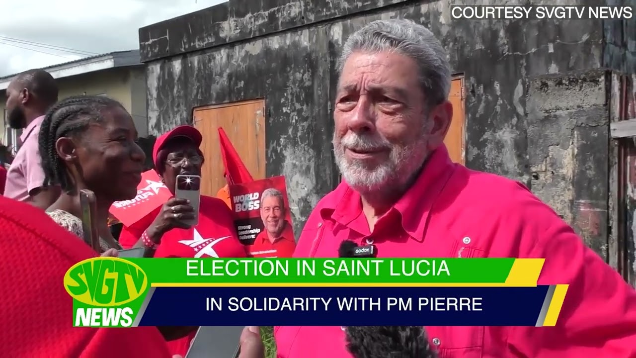 Региональные лидеры объединяются в поддержку Лейбористской партии Сент-Люсии в преддверии выборов...