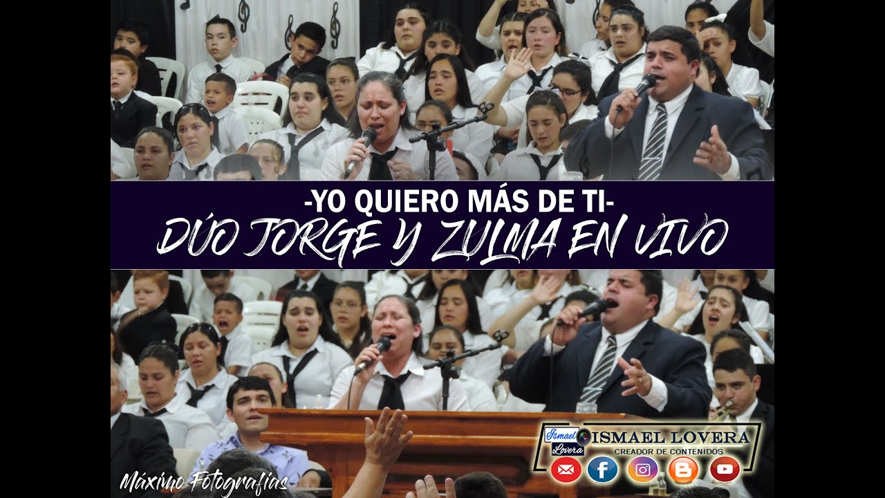 YO QUIERO MÁS DE TI-JORGE Y ZULMA EN EL ENCUENTRO DE ALABANZA 2022 IADP