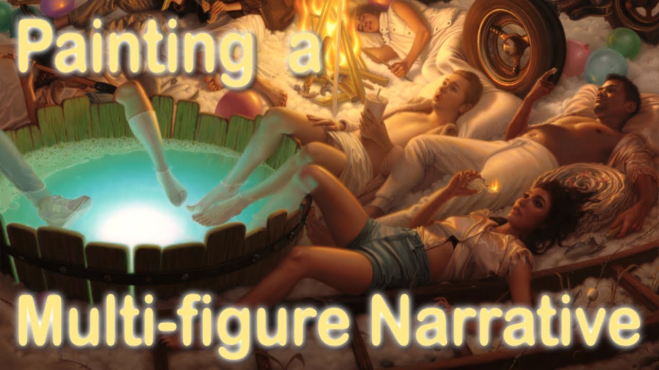 How to Paint a Multi-Figure Narrative with Oil Paint
