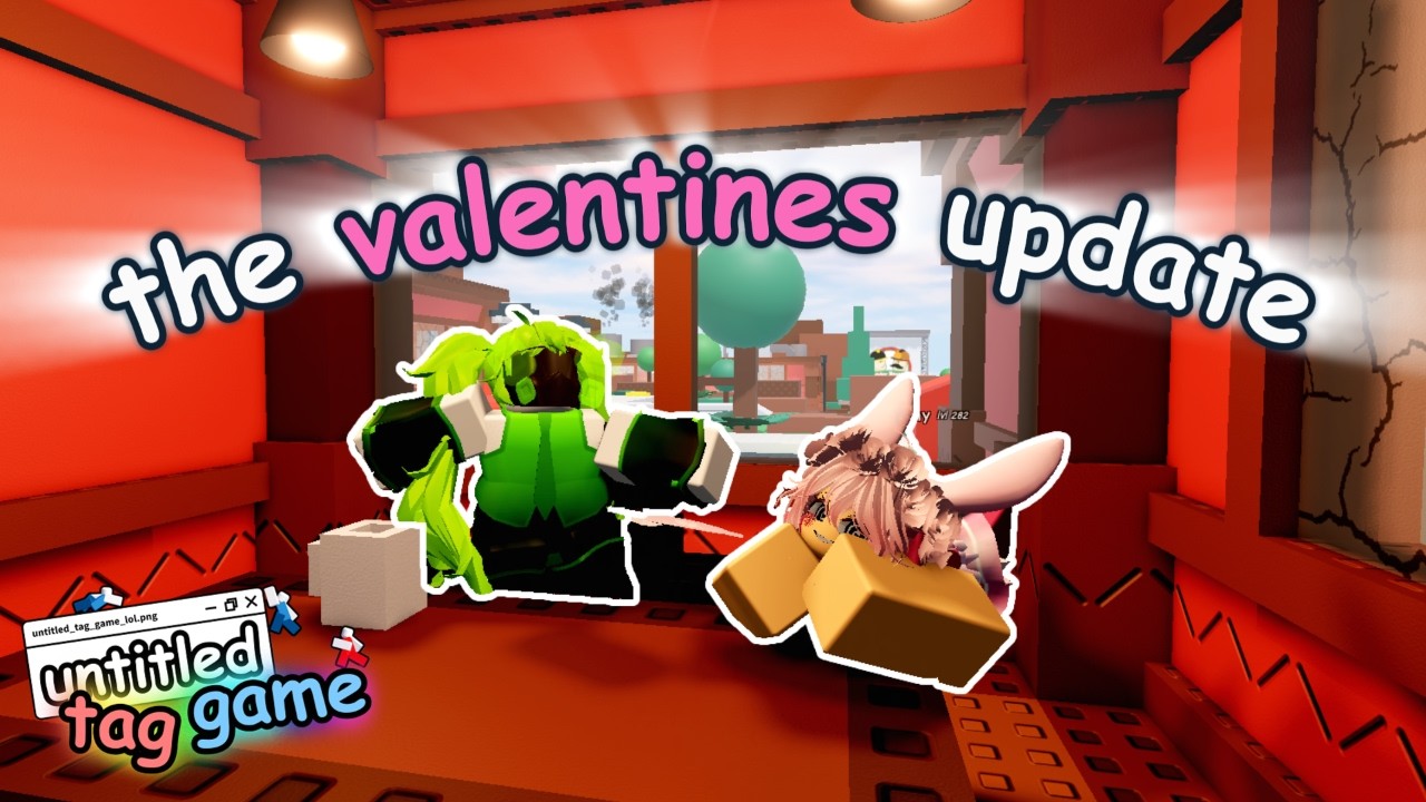 everything new in the VALENTINES update | untitled tag game