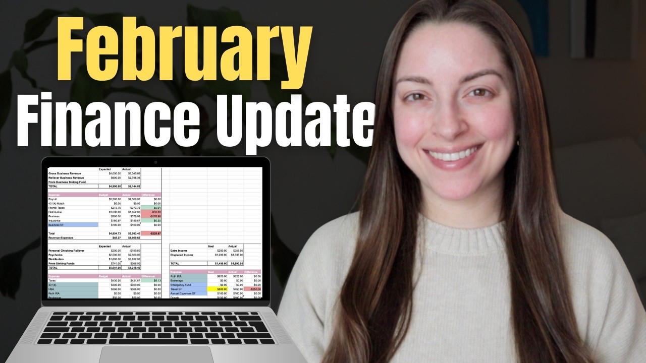 February 2026 Finance Update | Budget vs Actual | How I Spent My Money + My Highest Net Worth