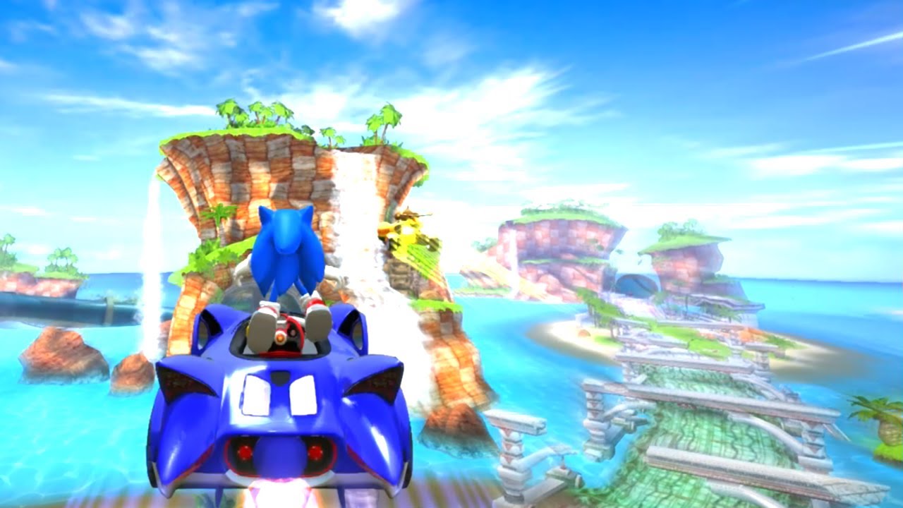 SONIC Ocean Ruin 9 Laps Expert (Request) Sonic & Sega All-Stars Racing