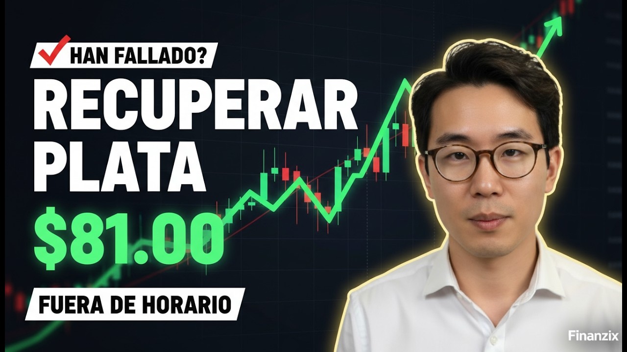 ¿FRACASARON? La plata recupera $81.00 en operaciones fuera de horario — Finanzix