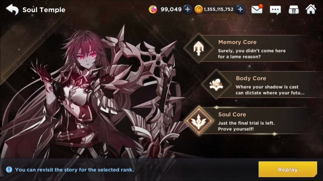 Grand Chase - Soul Temple - Elesis Soul Imprint