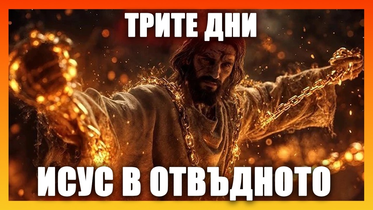✅Къде беше Исус през трите дни между смъртта и възкресението?