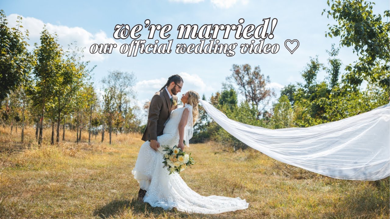 OUR WEDDING VIDEO ♡ 9.21.25 | KATIE COLLINS-BEAN