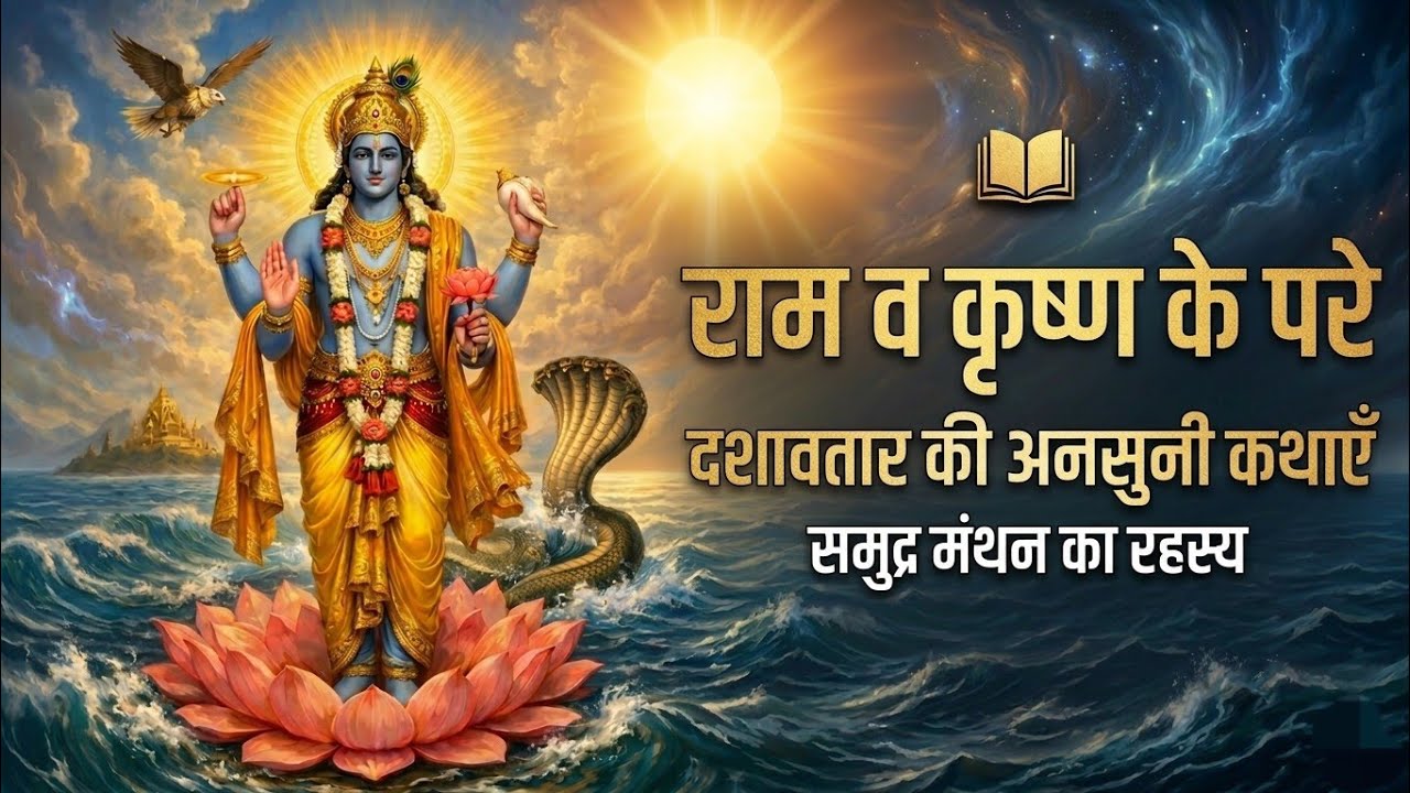 Bhagwan Vishnu ke Dashavatar ki Kahani aur Samudra Manthan Ka Rahasya (Hindi)