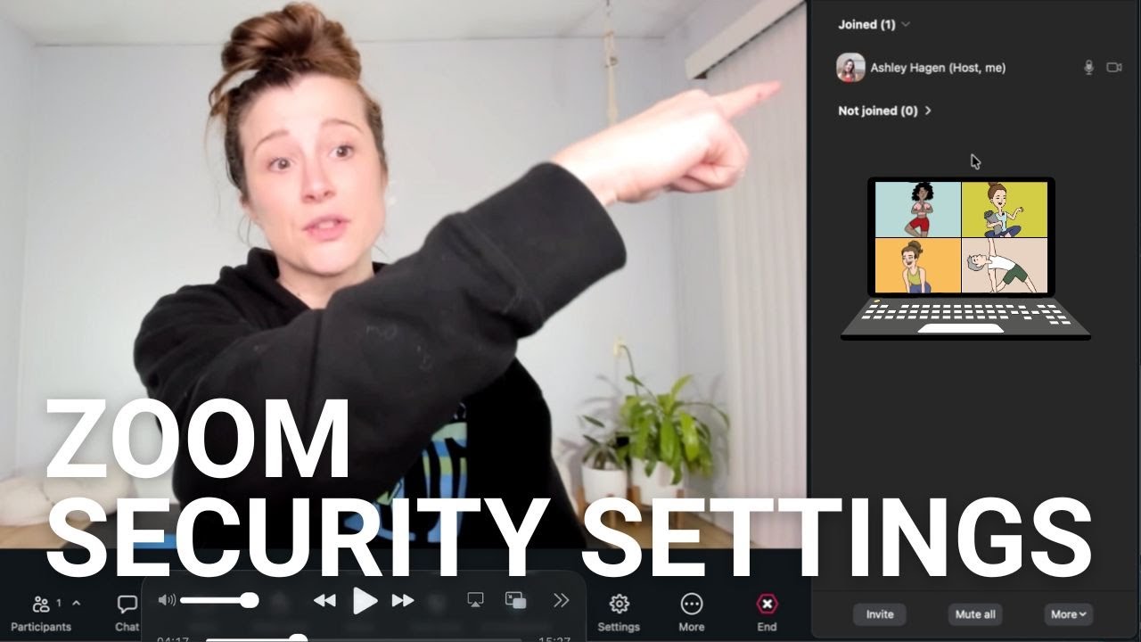 Zoom Security Settings for Yoga Teachers and Fitness Professionals