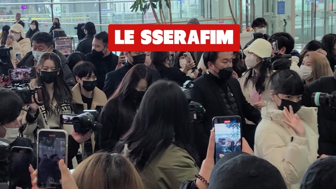 Le SSerafim(르세라핌) Departure for AAA Japan