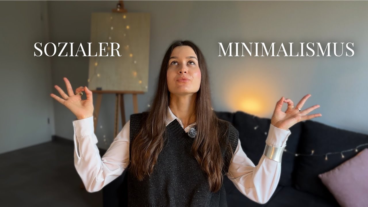 Minimalismus im Sozialleben: Warum 'weniger' meine Batterie 🔋schont