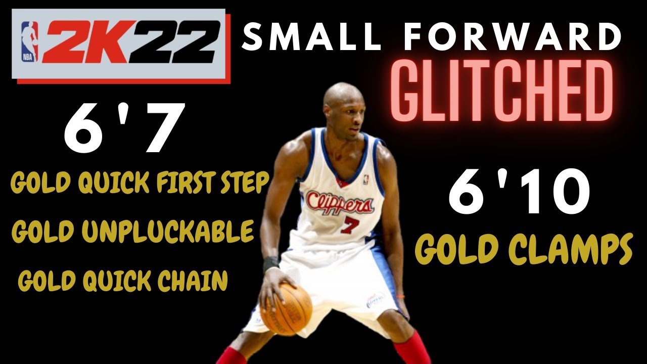 GLITCHED SMALL FORWARD FULL BREAKDOWN NBA2K22 NEXT GEN!