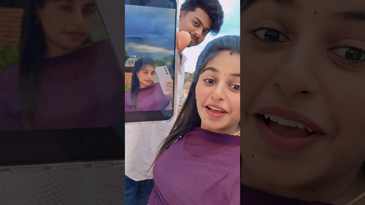 video end la Dhina panna velaiya parunga🤭&hearts;️ /  #love #dhinaammu #trending #shortsvideo #youtube