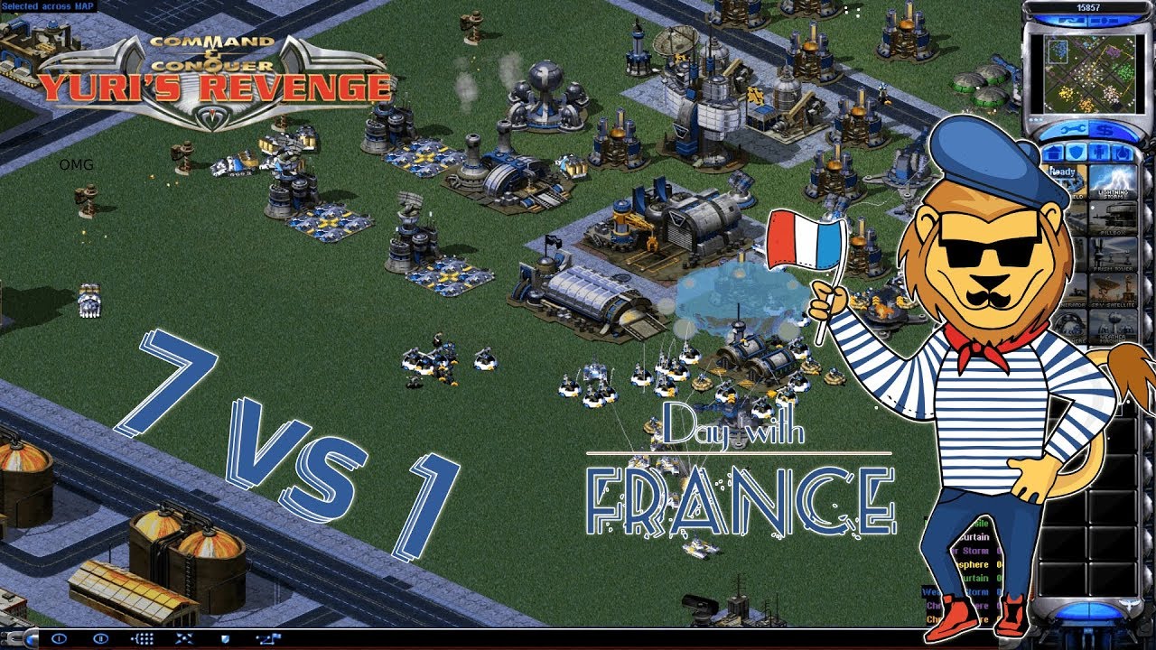 Red Alert 2 - Killing 7 Brutal AI in 11 Minutes