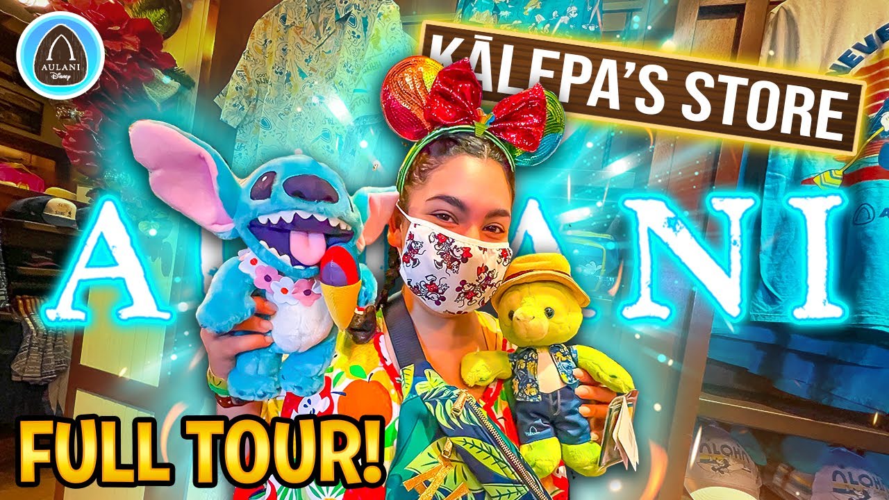🛍 Aulani's SHOPPING & EXCLUSIVE Merch FULL STORE TOUR! | Kalepa's Store Walkthrough!