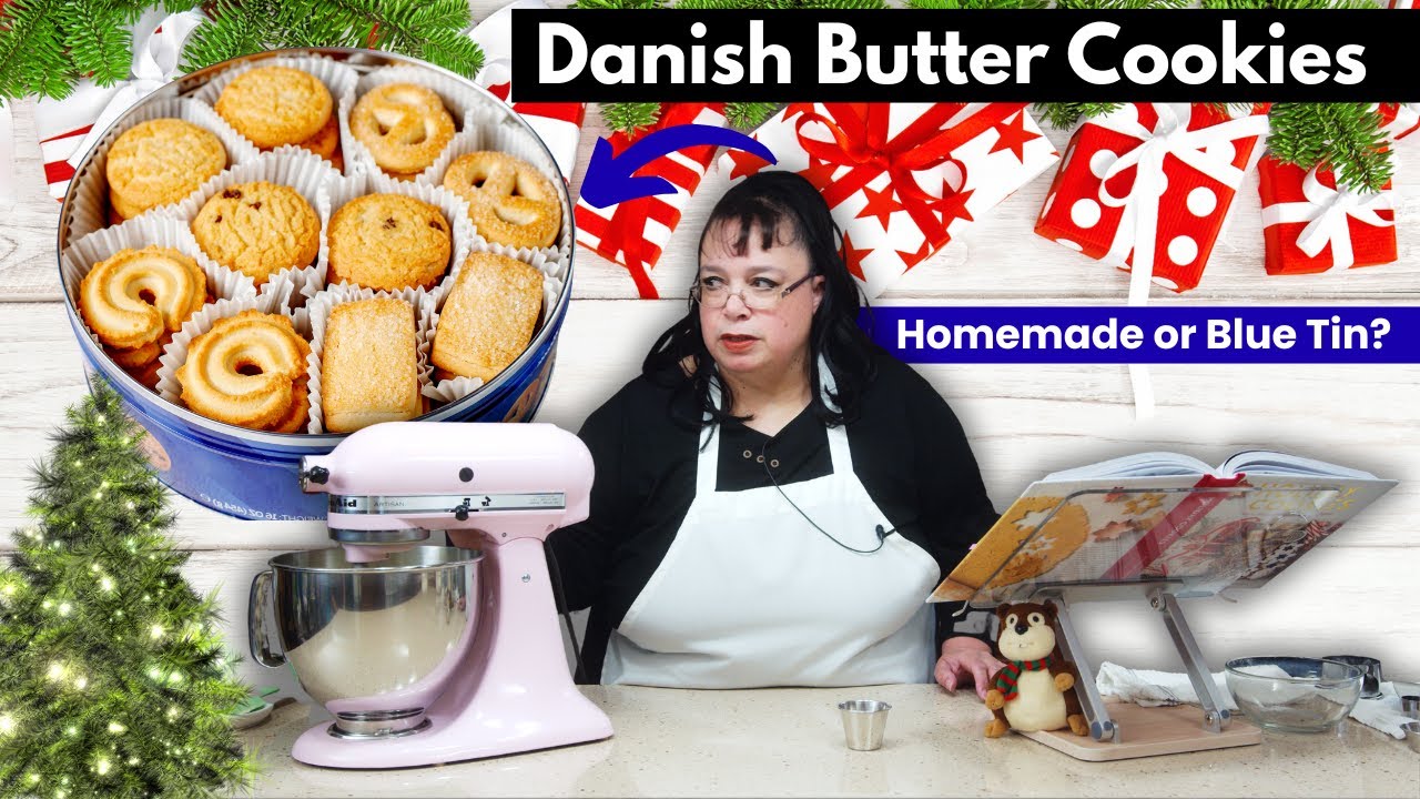Смогут ли домашние датские масляные печенья превзойти знаменитое синее печенье из жестяной банки? 🎄🍪