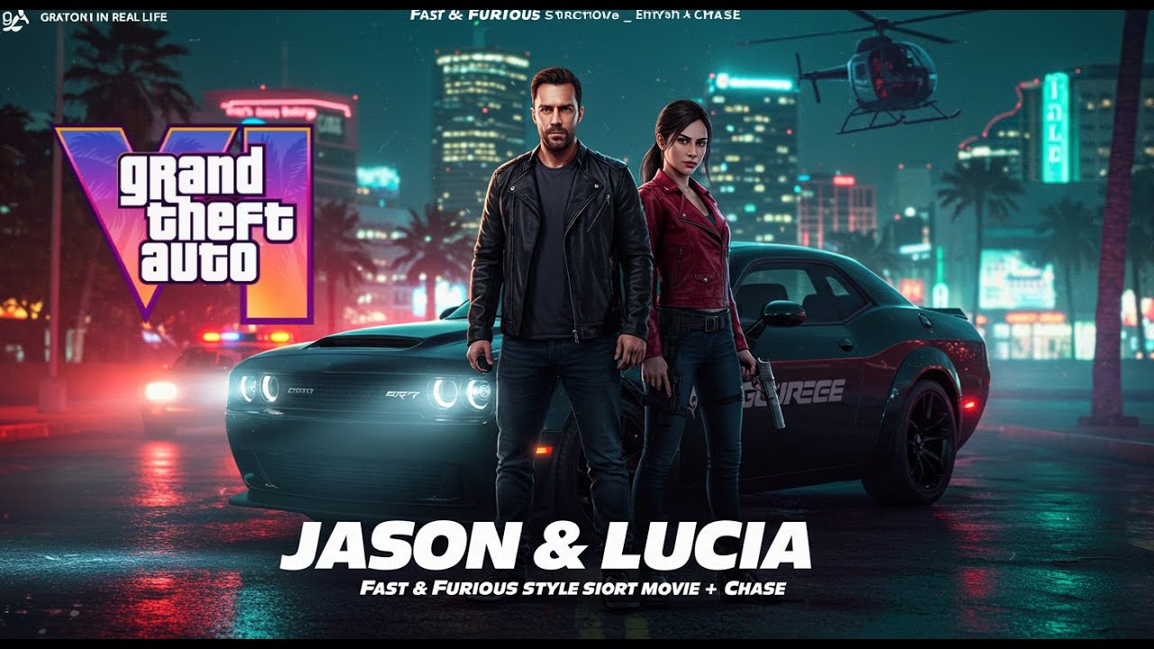 GTA 6 Real Life Mission | Jason & Lucia | Fast & Furious Style Short Movie