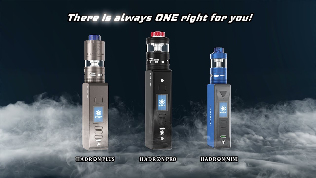 The Steam Crave Hadron DNA Powered Vape Mod