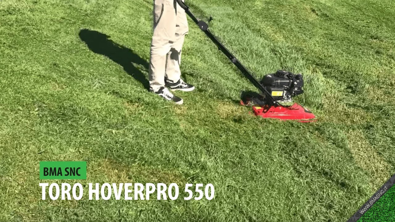 TORO HOVERPRO 550 - Tosaerba a cuscino d'aria, larghezza di lavoro 55 cm