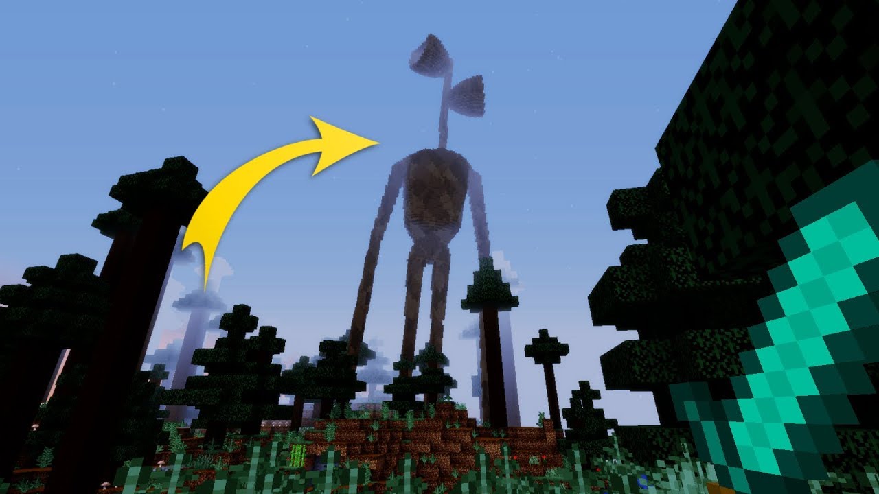Siren Head in Minecraft