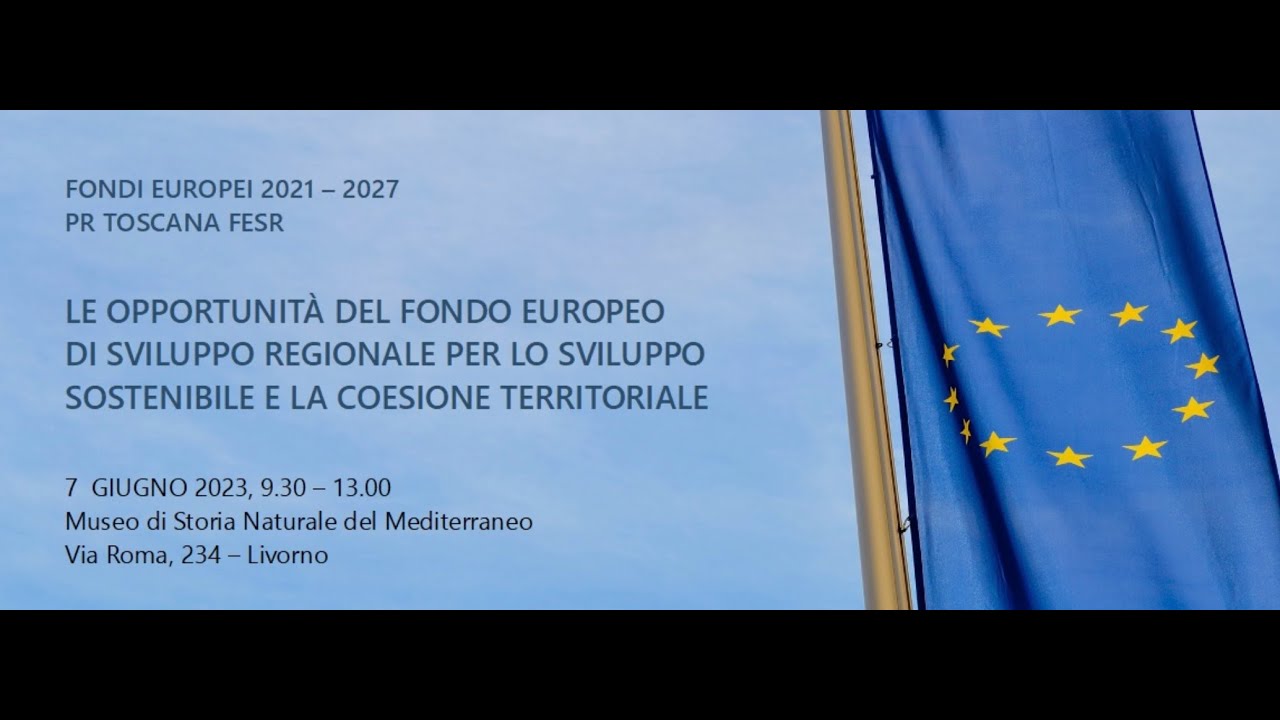 Le opportunità del fondo europeo di sviluppo regionale Fondo FESR