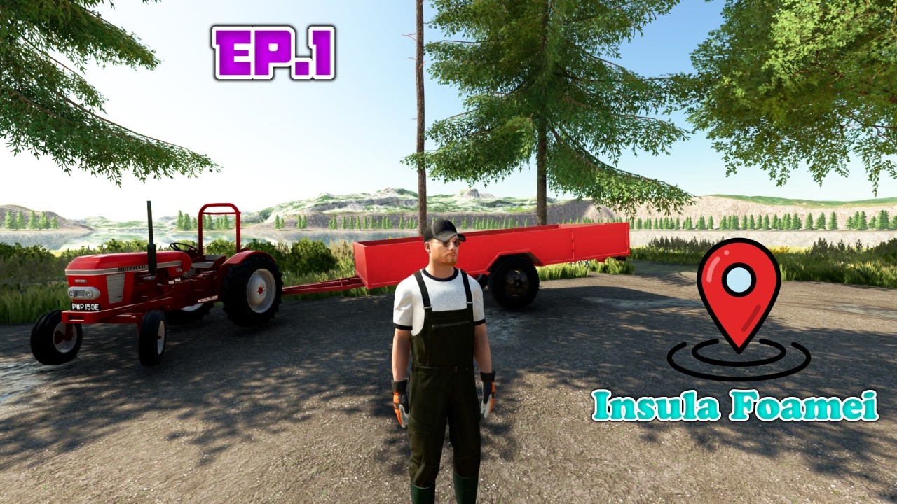 Farming Simulator dar pe o insula.