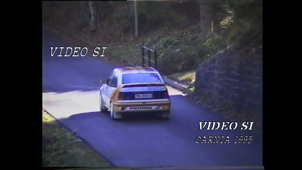 Rally della carnia 1995.........1/4.........Video Si