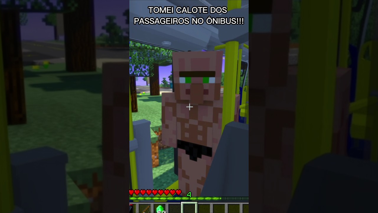 TOMEI CALOTE DOS PASSAGEIROS NO ÔNIBUS!!!
