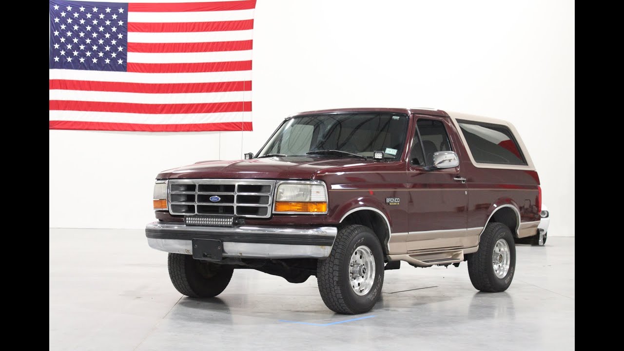 1996 Ford Bronco Eddie Bauer Edition Walk Around