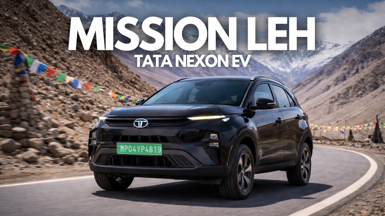 Mission Leh with Tata Nexon EV ⚡ | Epic Himalayan Drive