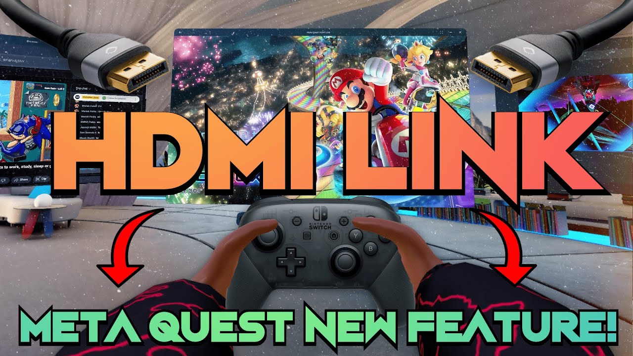 Удивительная новая функция меняет Quest 3 навсегда! | HDMI LINK | Игровые консоли, iPhone, iPad, ...