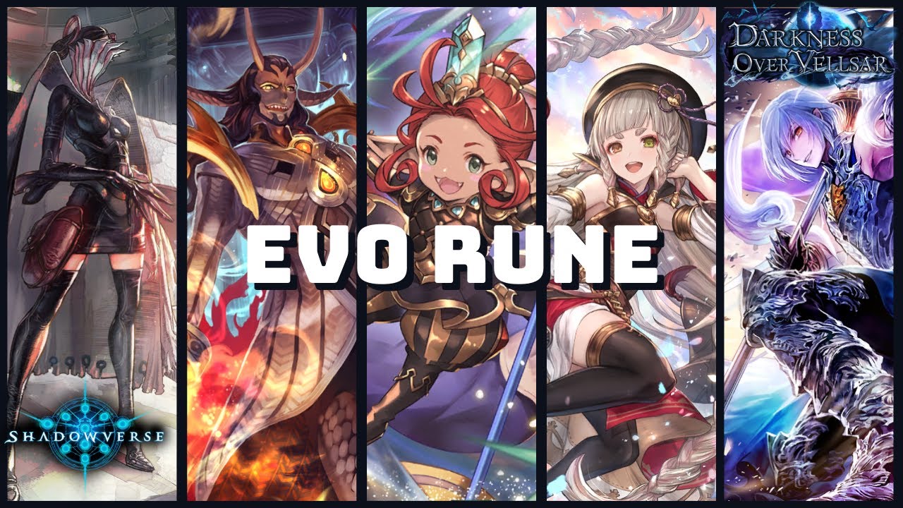 【Shadowverse】 Evo Runecraft - Grand Master Rank | Darkness Over Vellsar (Rotation)