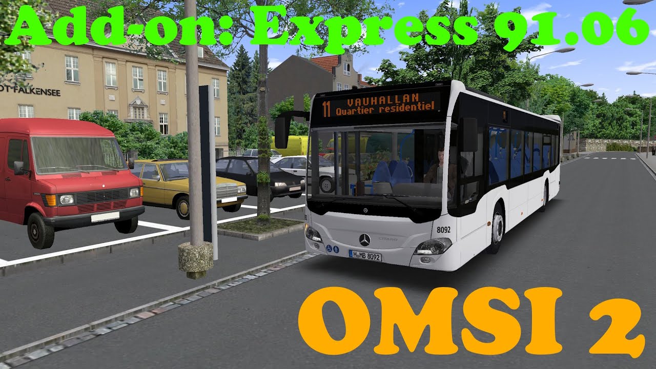 Von Dorf zu Dorf in Frankreich mit dem C2 | OMSI 2 Express 91.06
