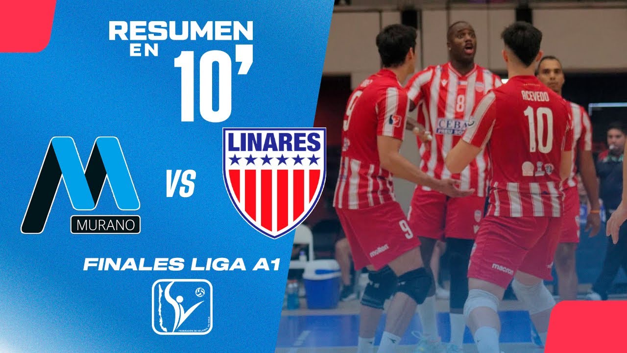 🏐Resumen en 10': Murano vs Linares - Final 2 Liga A1 Varones 2025/2026