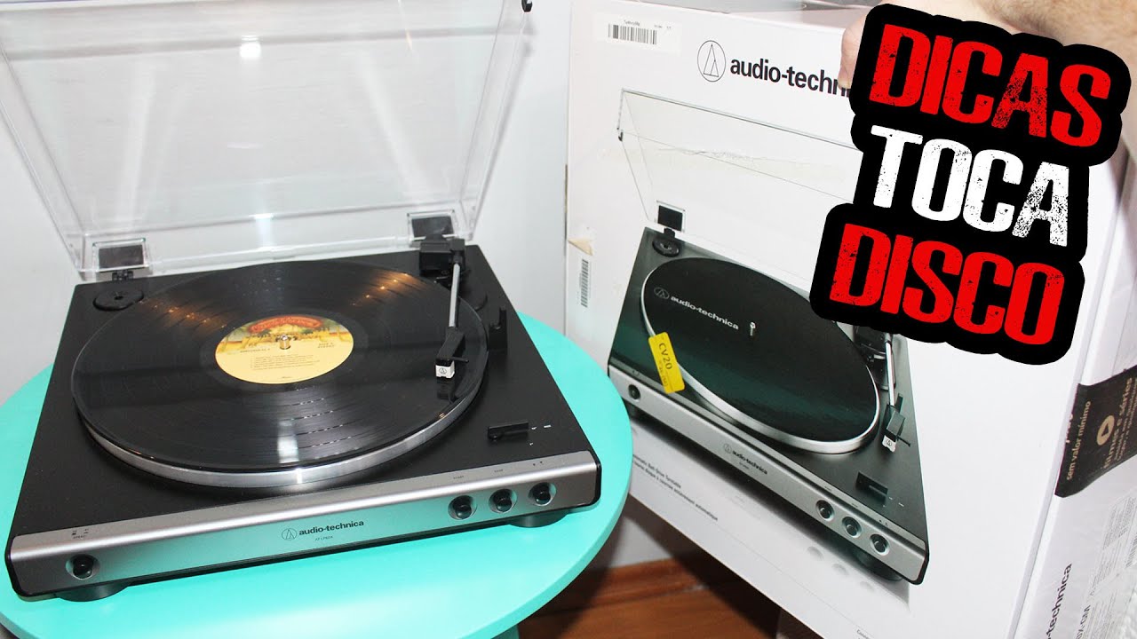 DICAS: Toca-Discos Audio-Technica Automático At-Lp60X