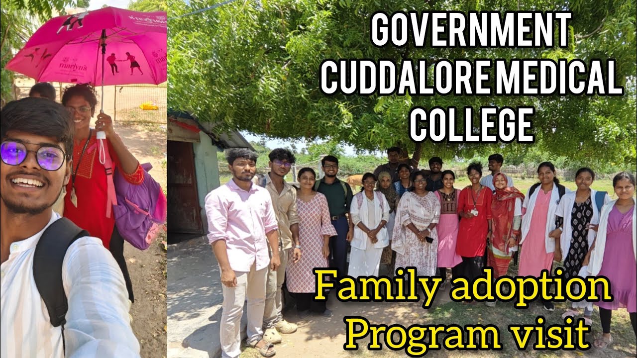 Family adoption program visit | Government Cuddalore Medical College | Medico | #mbbs