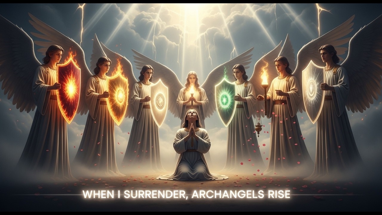 When I Surrender, Archangels Rise | Powerful Angelic Worship & Prayer