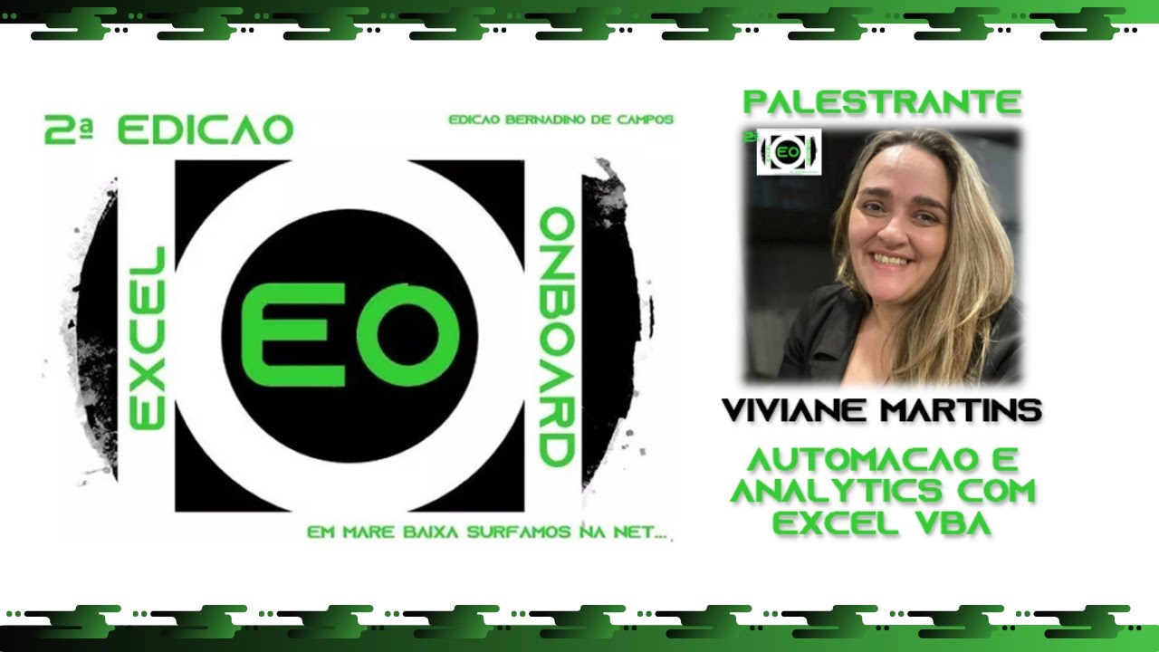 Automação e Analytics com Excel VBA - Viviane Martins