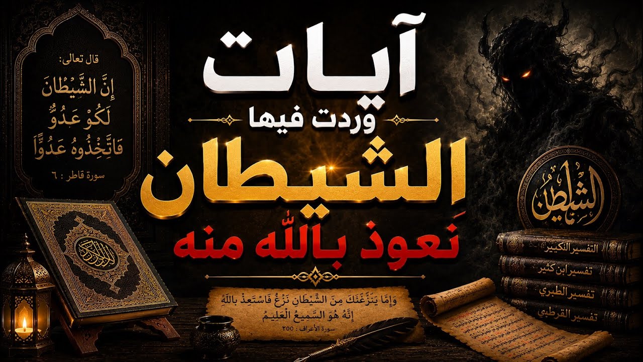 [أيات وردت فيها الشيطان] الشيخ / خالد محمد باكوبن