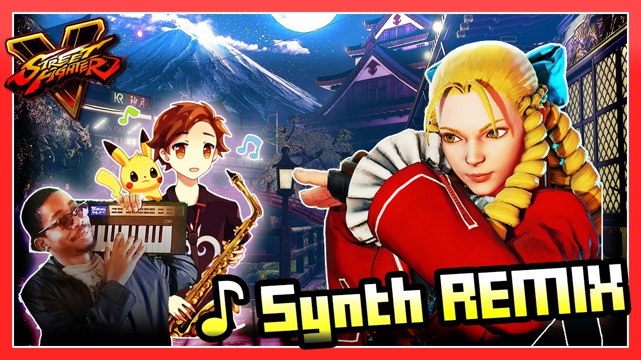 ♪ Street Fighter V: Karin Kanzuki Retro-Synth Remix (ft. Brandon Skelton)